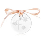 Christmas ornament 6 cm F clear