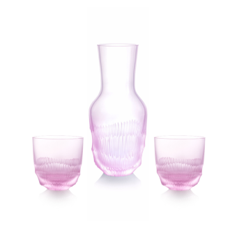 copy of Carafe REI clear + 2 Glasses