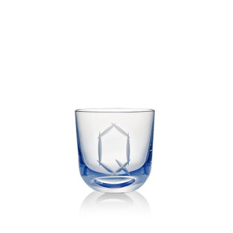 Glass Q 200 ml
 Color-blue