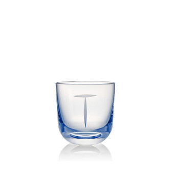 Glass T 200 ml
 Color-blue