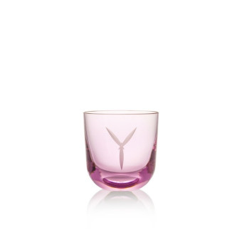 Glass Y 200 ml
 Color-pink