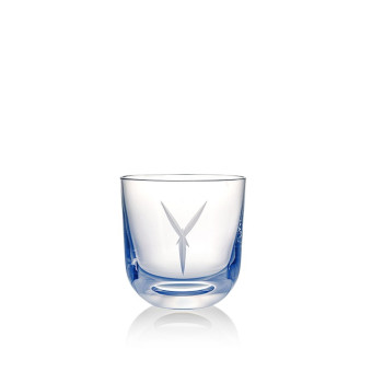 Glass Y 200 ml
 Color-blue