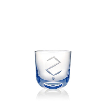 Glass "?" 200 ml
 Color-blue