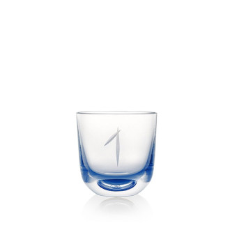 Glass number 1 200 ml
 Color-blue