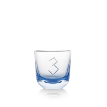Glass number 3 200 ml
 Color-blue