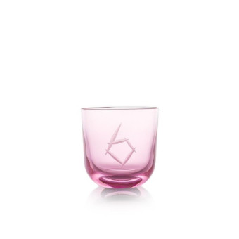 Glass number 6 200 ml
 Color-pink