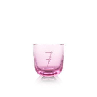 Glass number 7 200 ml
 Color-pink