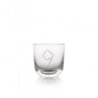 Glass number 9 200 ml
 Color-crystal