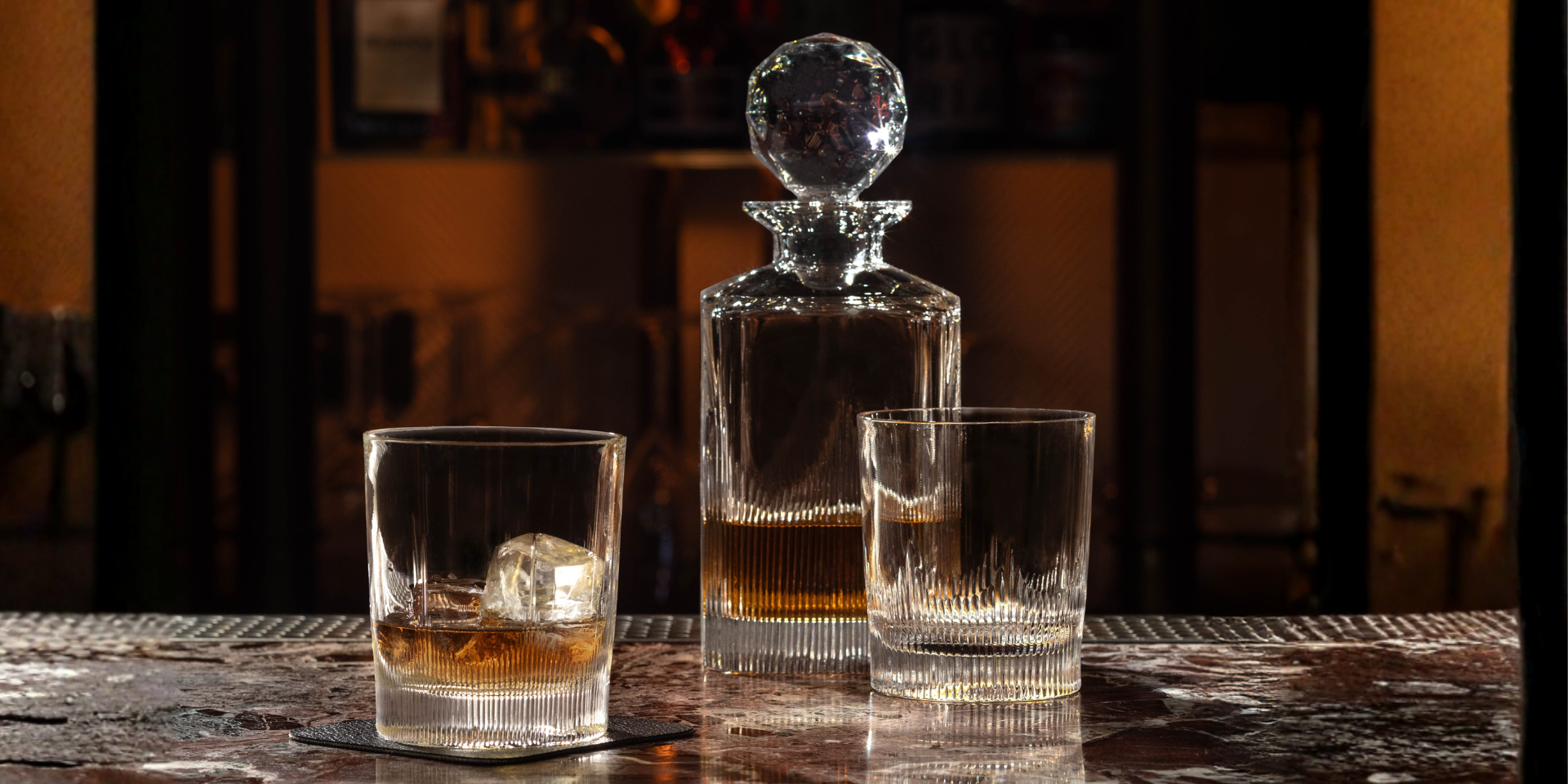 Sklenice na rum a whiskey