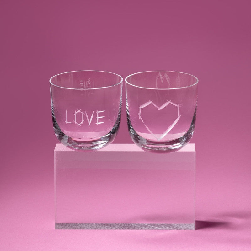 Sklenice LOVE III 200 ml clear