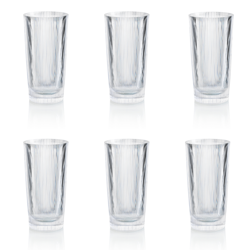 Highball Stripes I 380 ml, sada 6 kusů