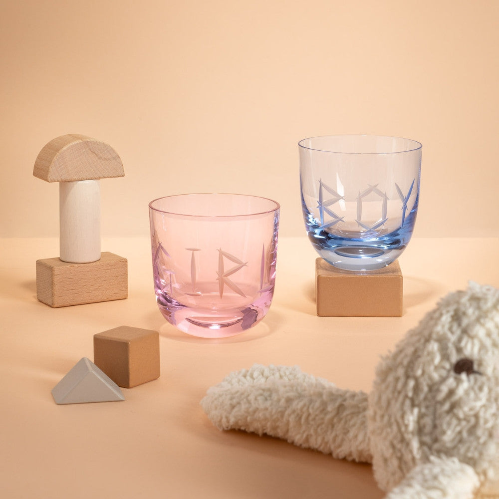 Sklenice GIRL 200 ml pink