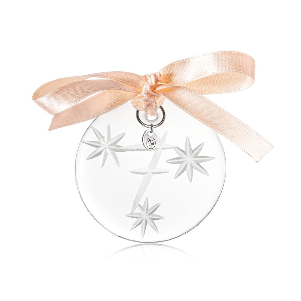 Vánoční ozdoba 6 cm 7 clear