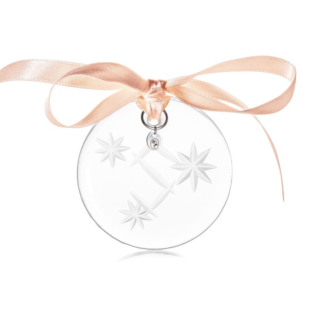 Vánoční ozdoba 6 cm S clear