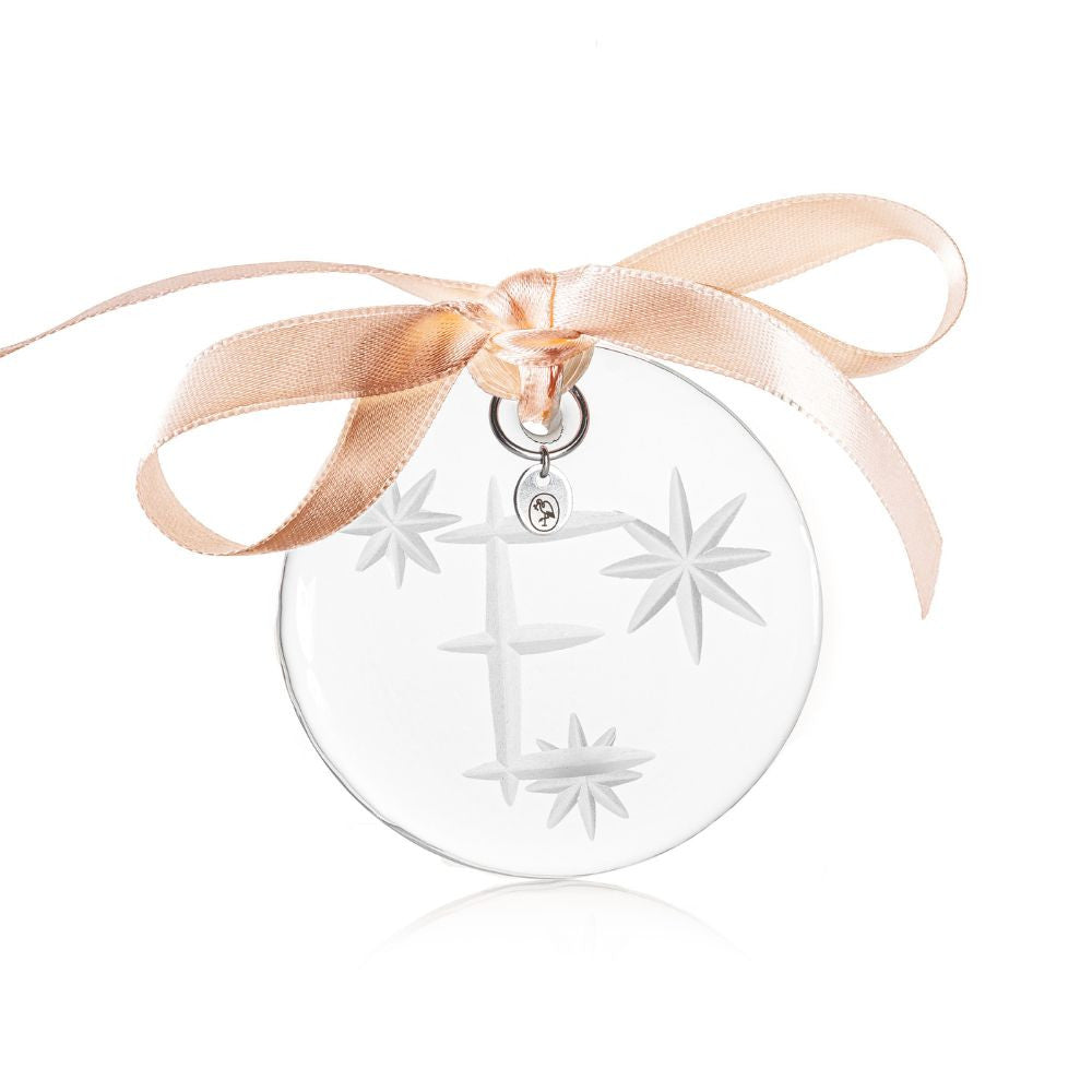 Christmas ornament 6 cm E clear