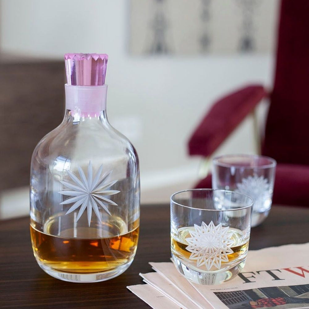 Karafa Amadeus Clear + 2 sklenice Stella