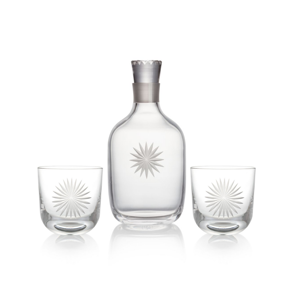 Karafa Amadeus Clear + 2 sklenice Stella