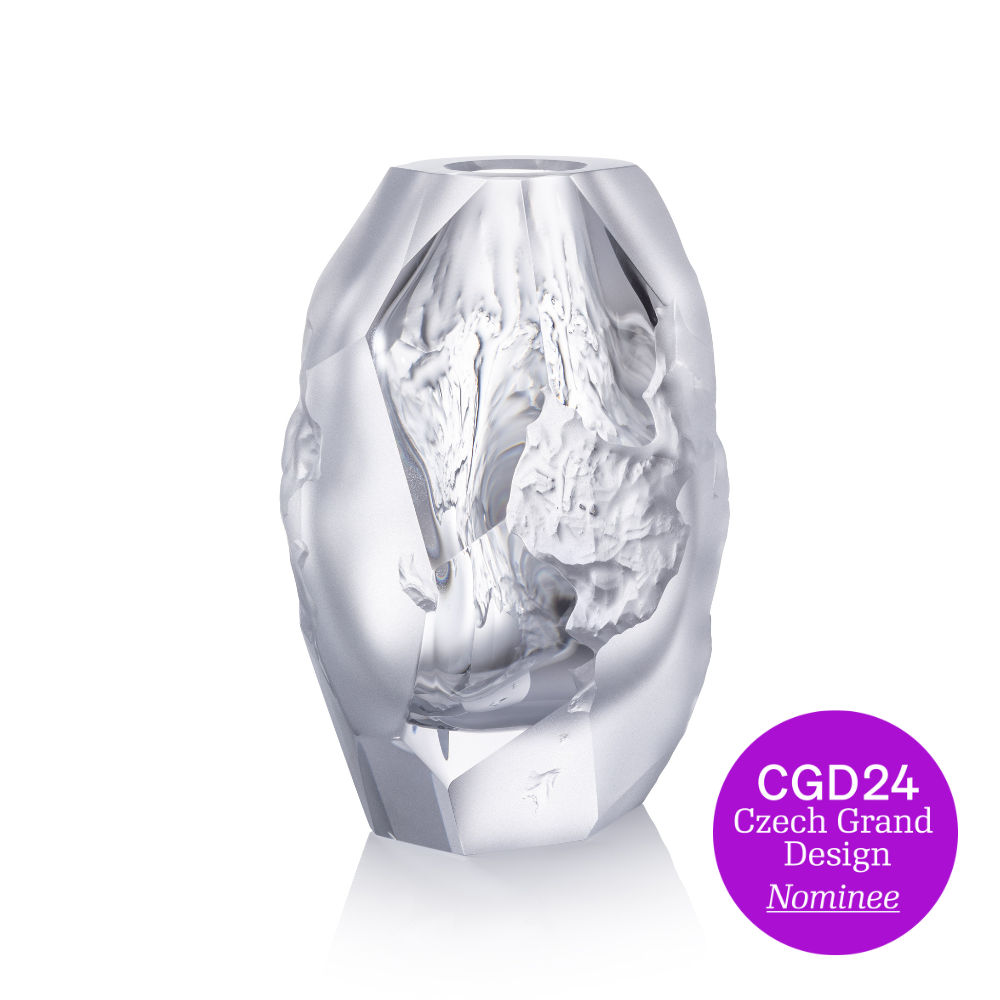 Váza MILESTONE L Unreality 30 cm clear