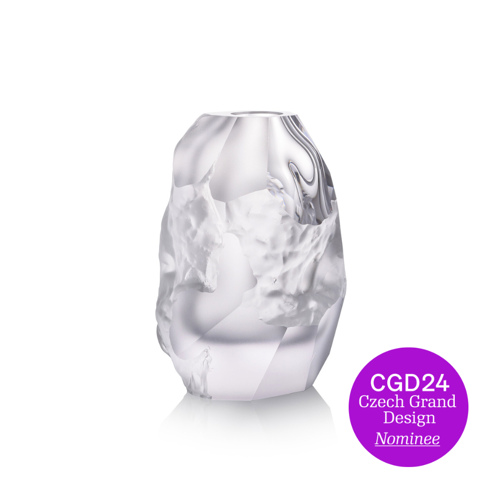 Váza MILESTONE S Unreality 25 cm clear