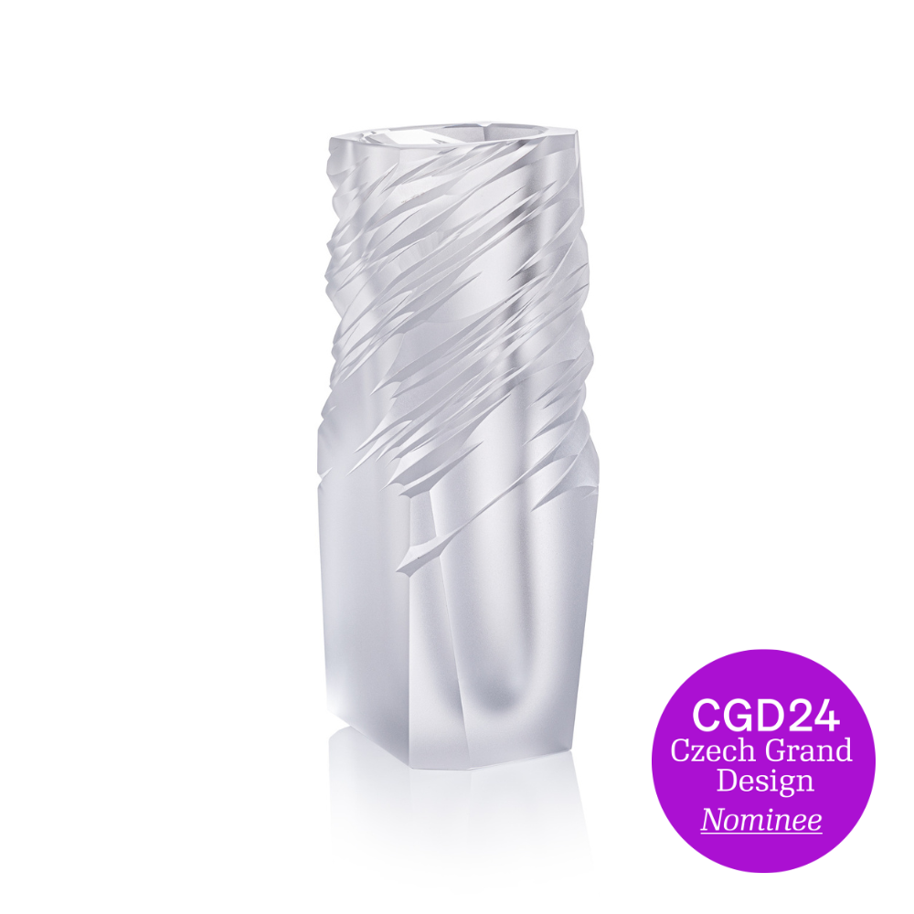 Váza TORSO Unreality 30 cm clear