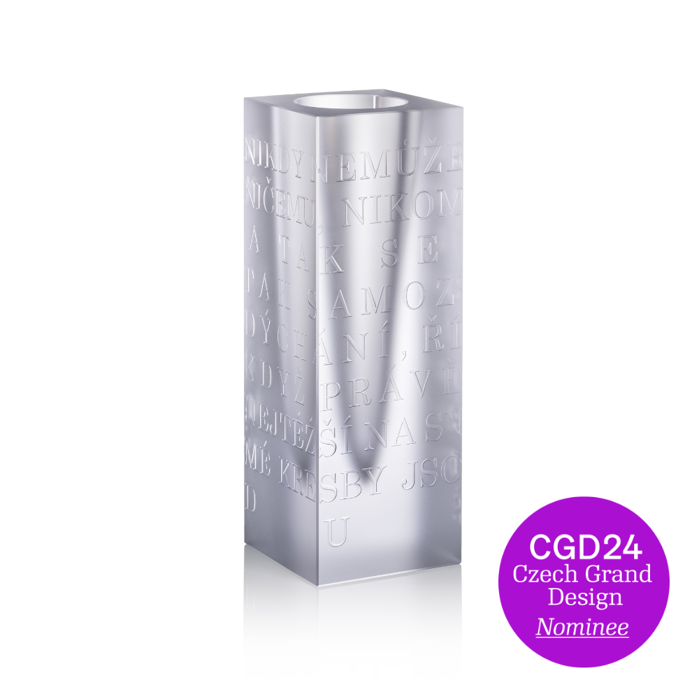 Váza LEGACY Unreality 30 cm clear