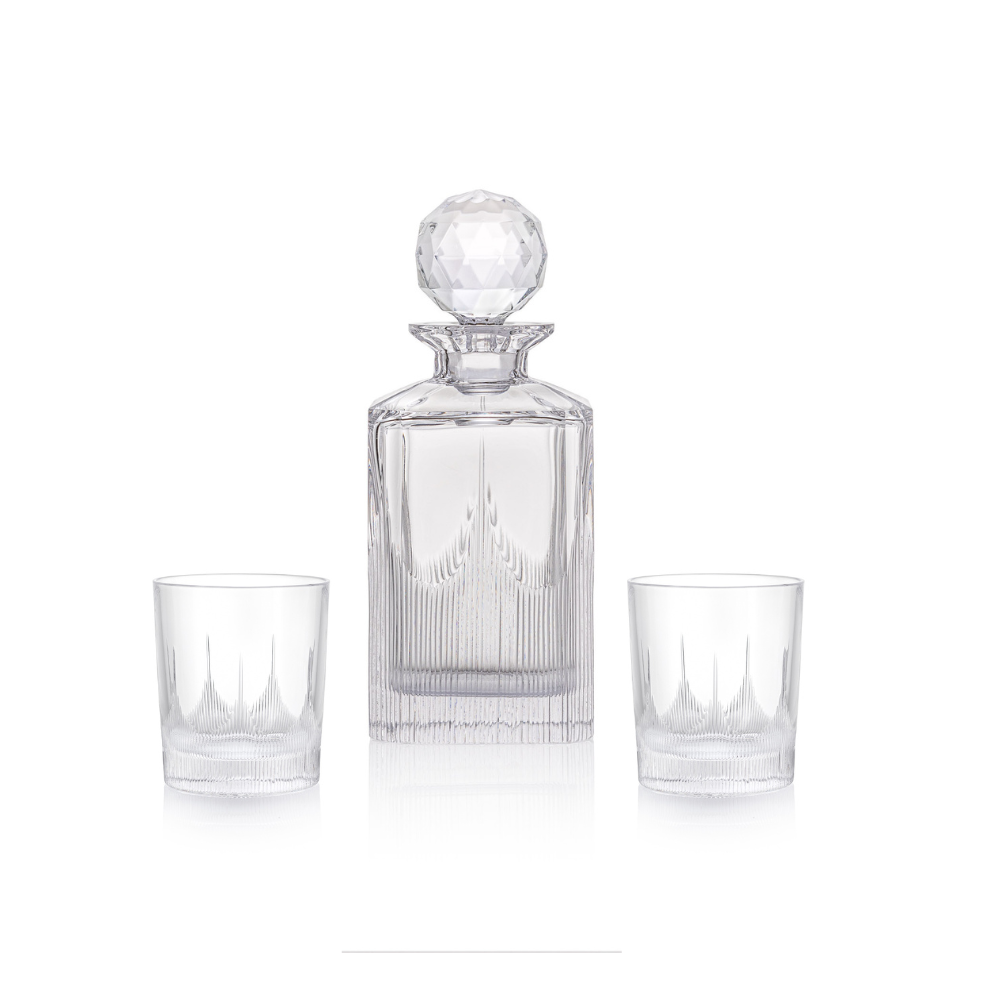 Karafa na whiskey Sophie 800 ml + 2 sklenice