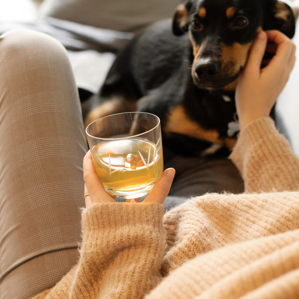 Karafa Love I 1200 ml + 2 sklenice  Love II 200 ml