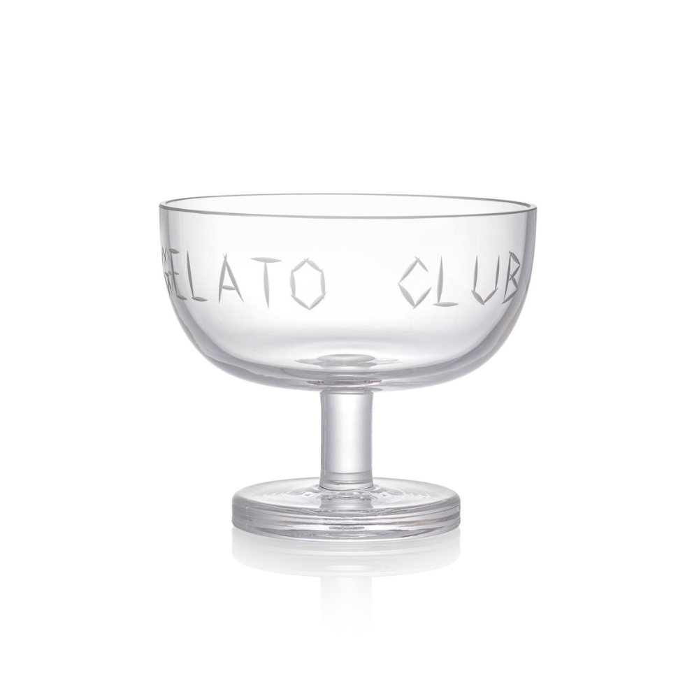 Zmrzlinový pohár GELATO CLUB clear
