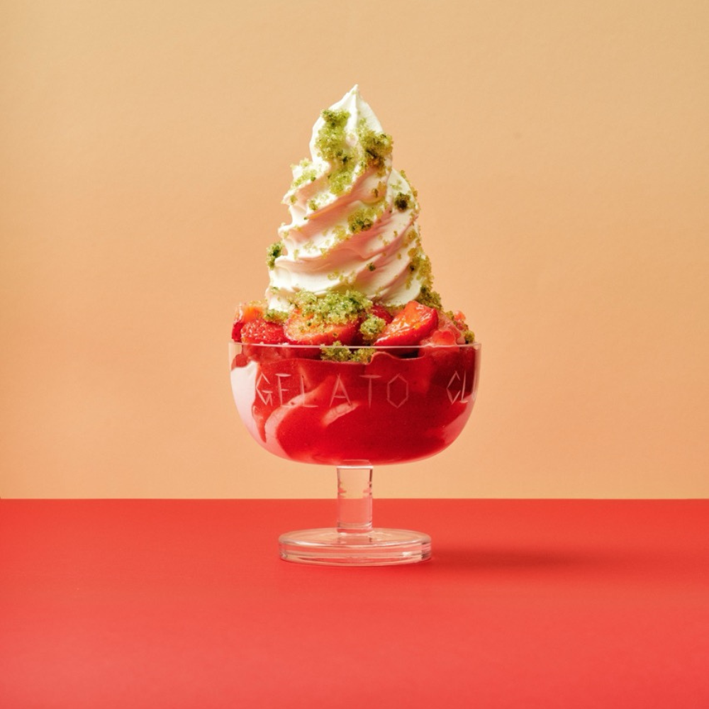 Ice Cream Cup GELATO CLUB Clear