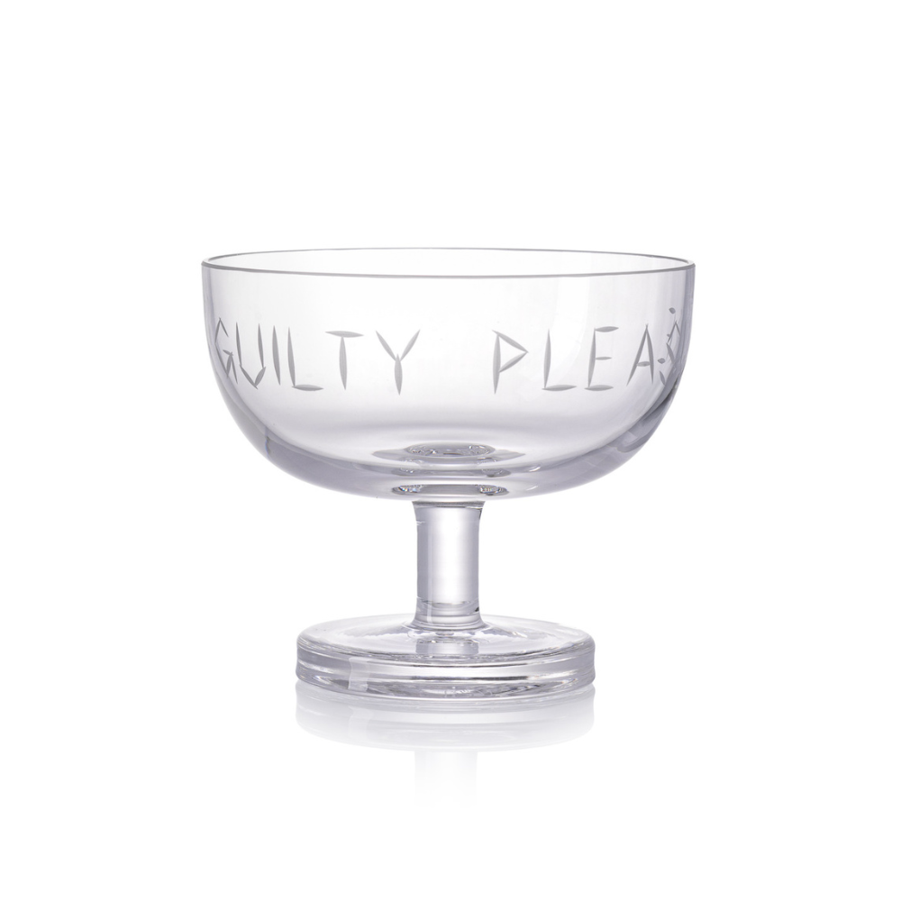 Zmrzlinový pohár GUILTY PLEASURE clear