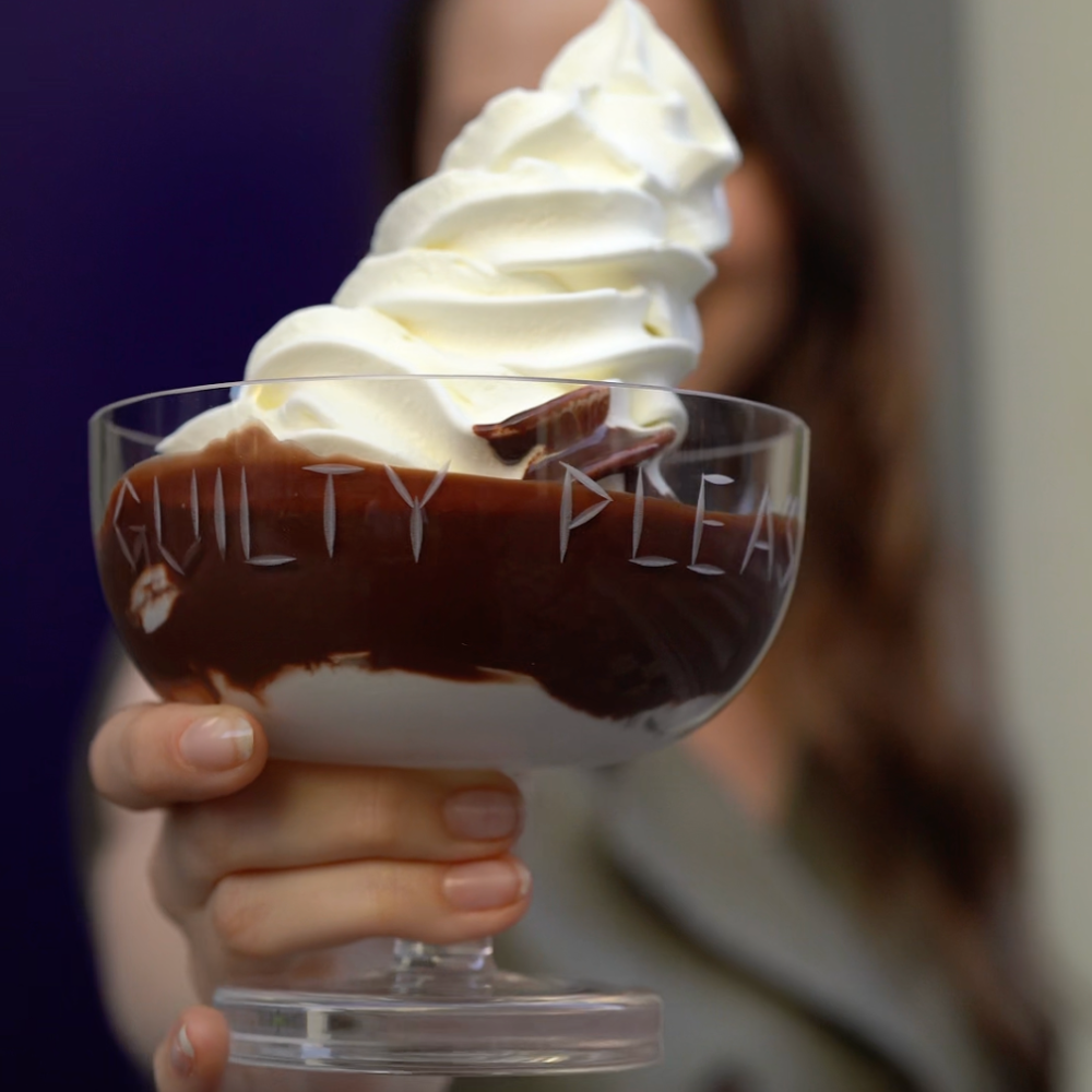 Zmrzlinový pohár GUILTY PLEASURE clear