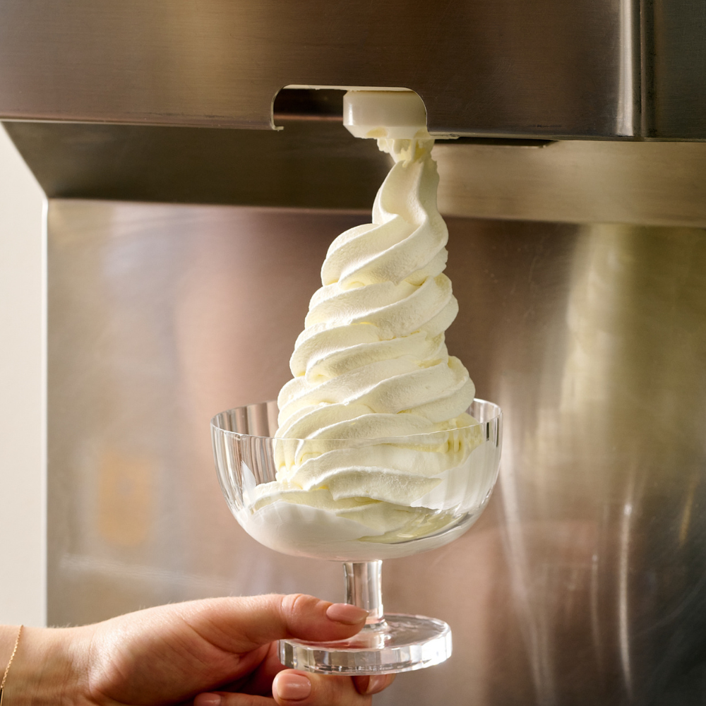 Cream Cup STRIPES Clear