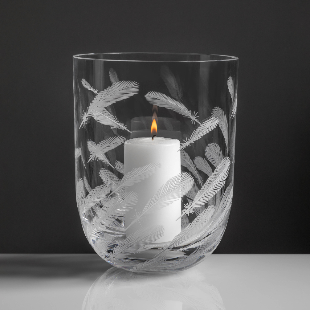 Candle holder DREAMER Amor Fati 21 cm clear