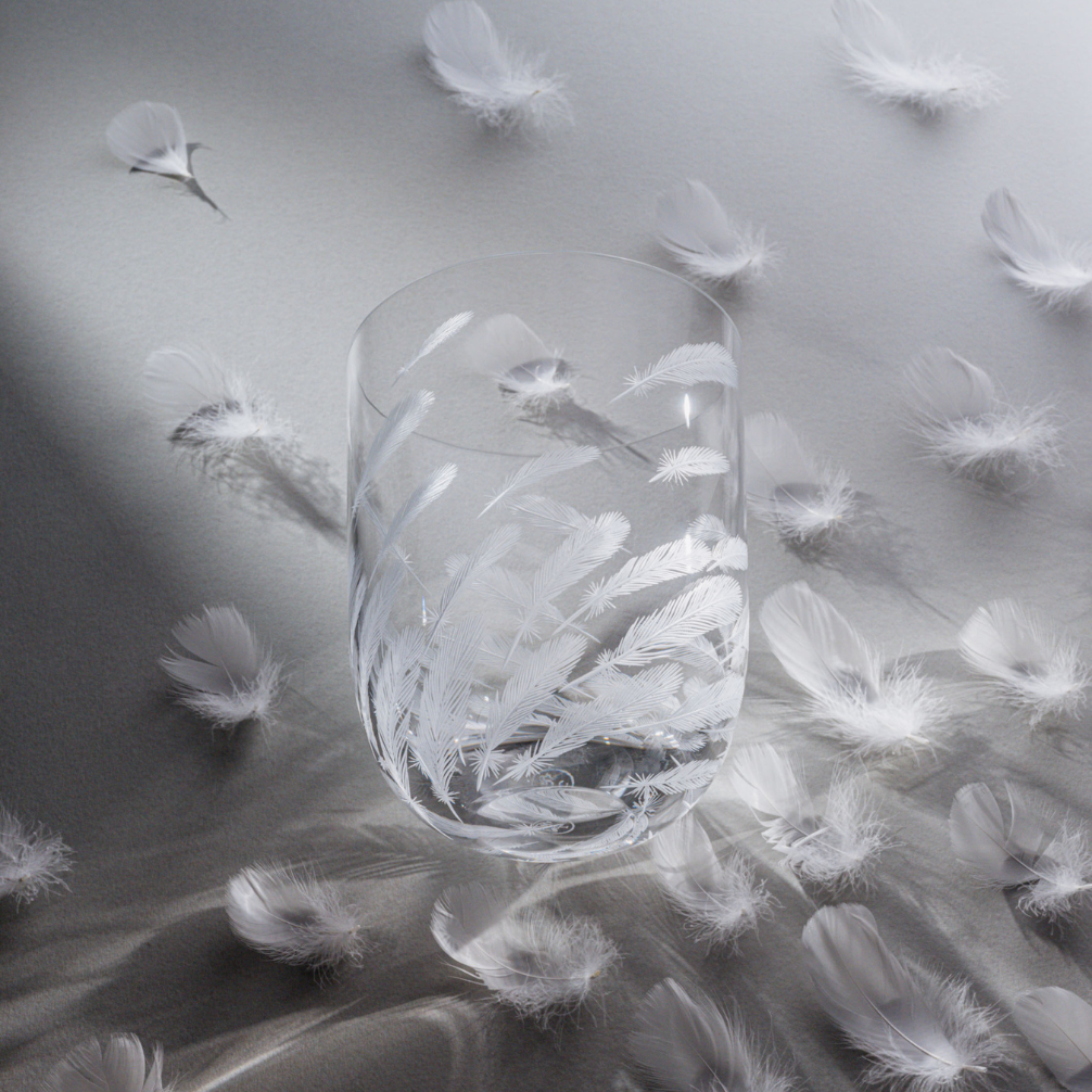 Candle holder DREAMER Amor Fati 21 cm clear