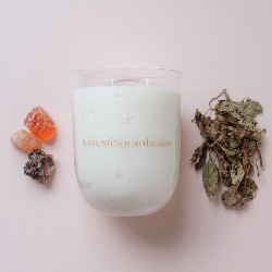 Candle IT WAS WRITTEN IN THE STARS Amor Fati Medium 550 ml crystal