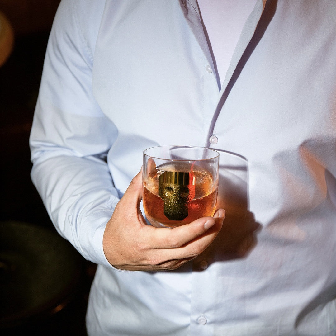 Sklenice na whiskey Hamlet zlato, sada 2 kusů