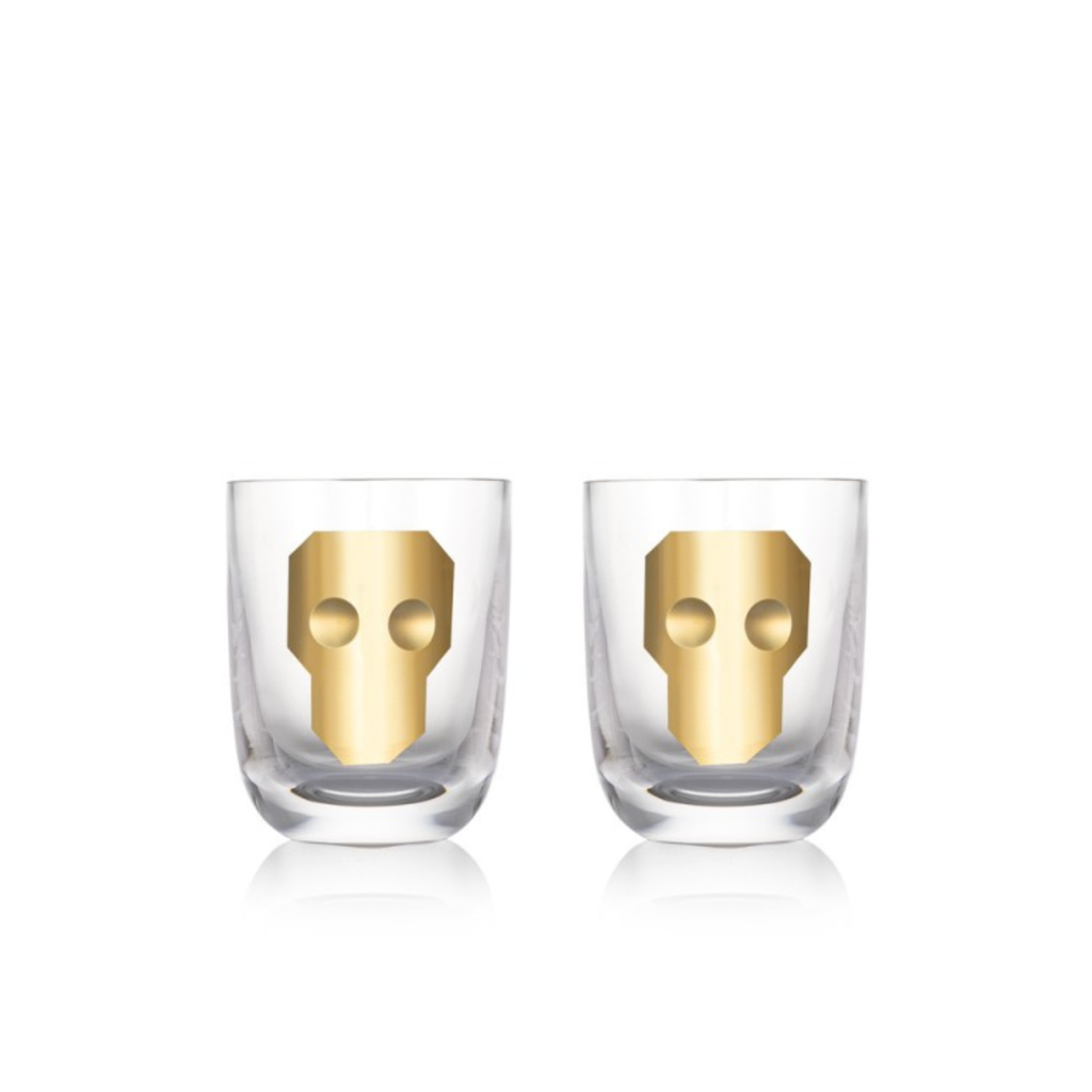 Shot glass Hamlet Gold, Set of 2