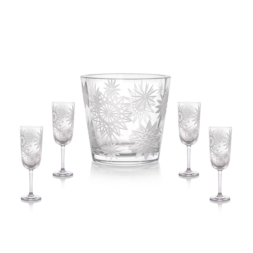 Ledák Krakatit + 4 sklenice na šampaňské