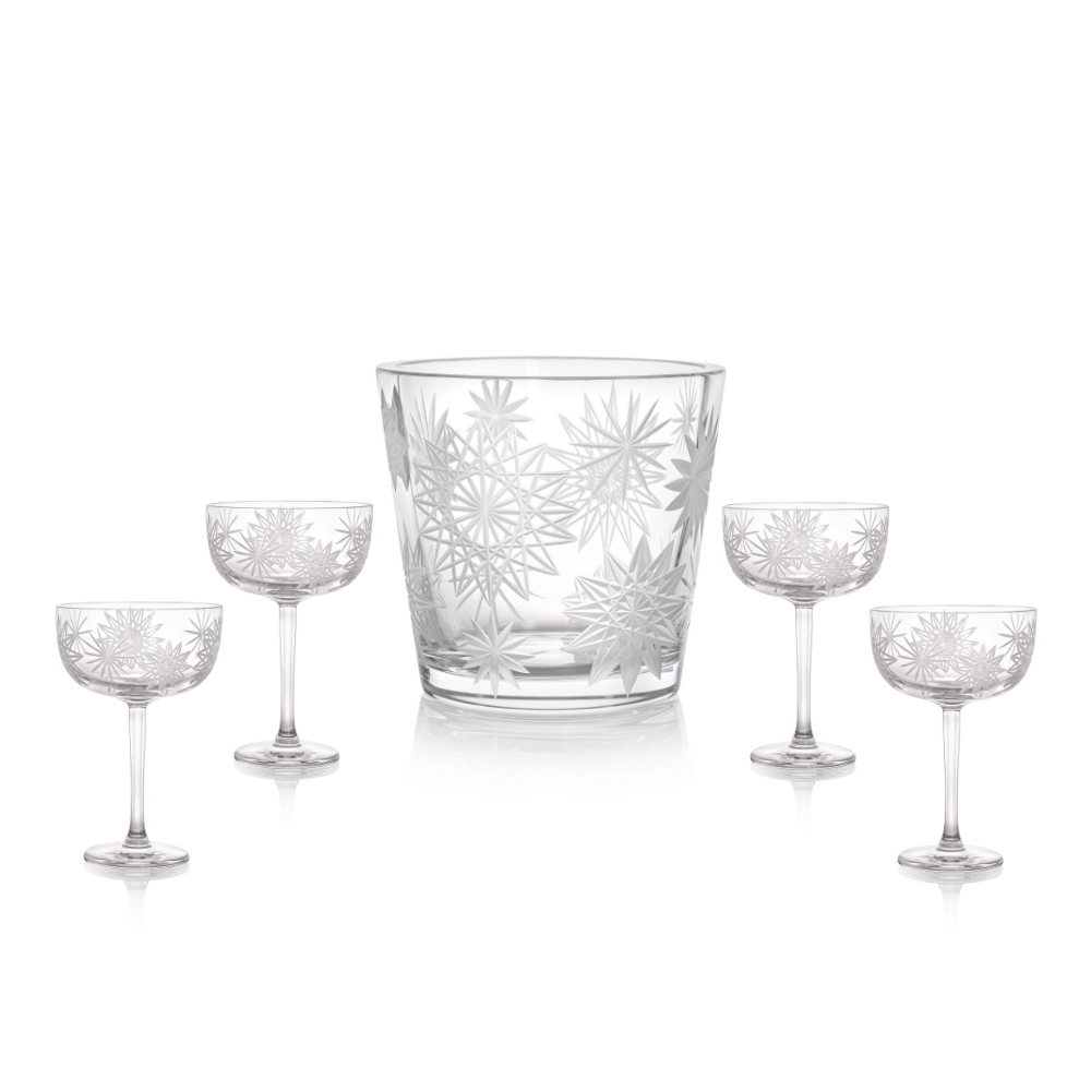 Ledák Krakatit + 4 sklenice na šampaňské