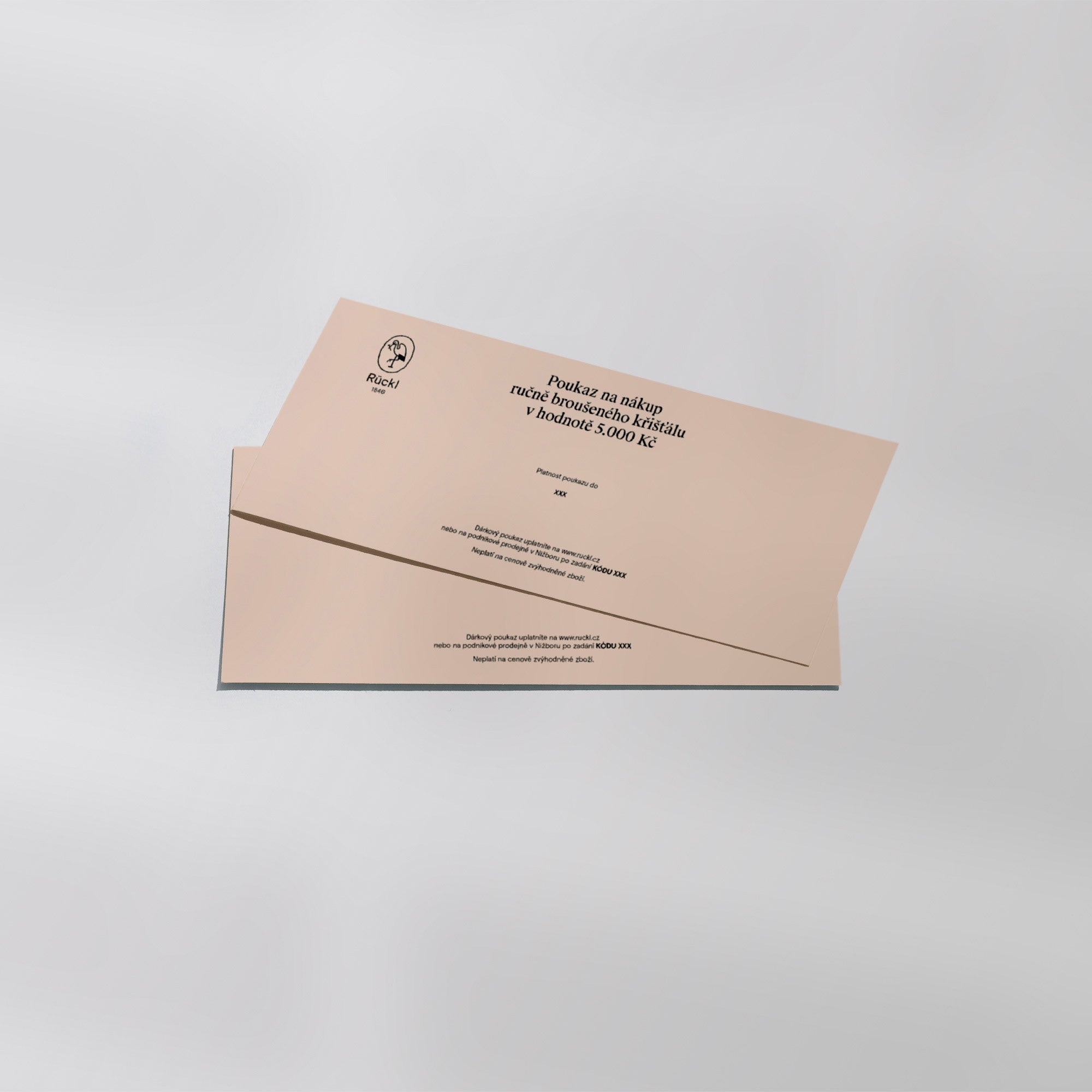 Dárkový poukaz 5000 Kč
