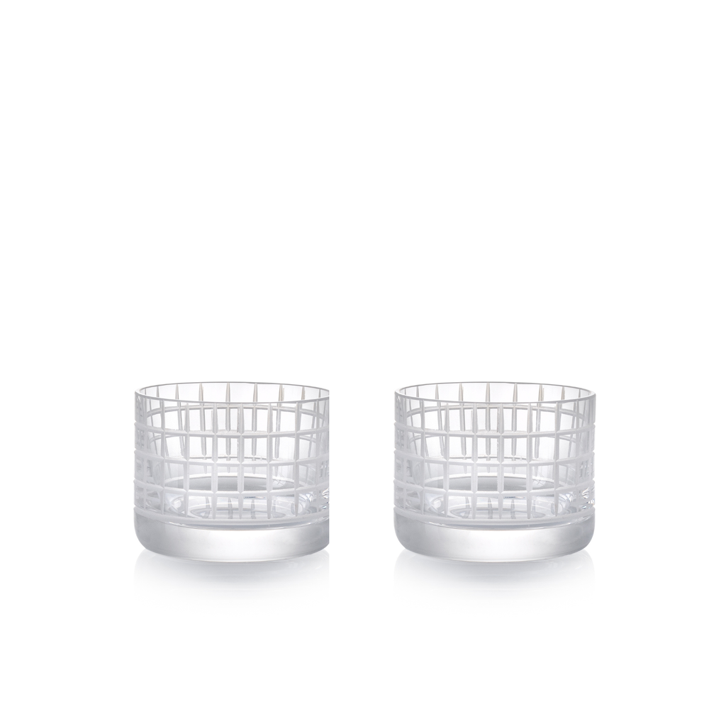 Sklenice Quadrata 90 ml, sada 2 kusů