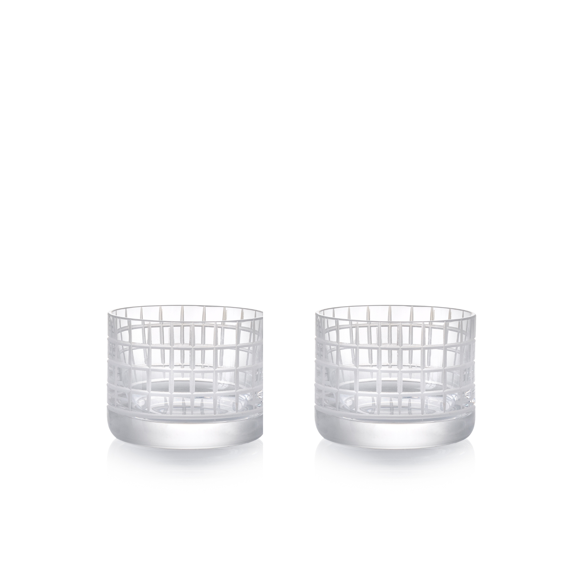 Sklenice Quadrata 90 ml, sada 2 kusů