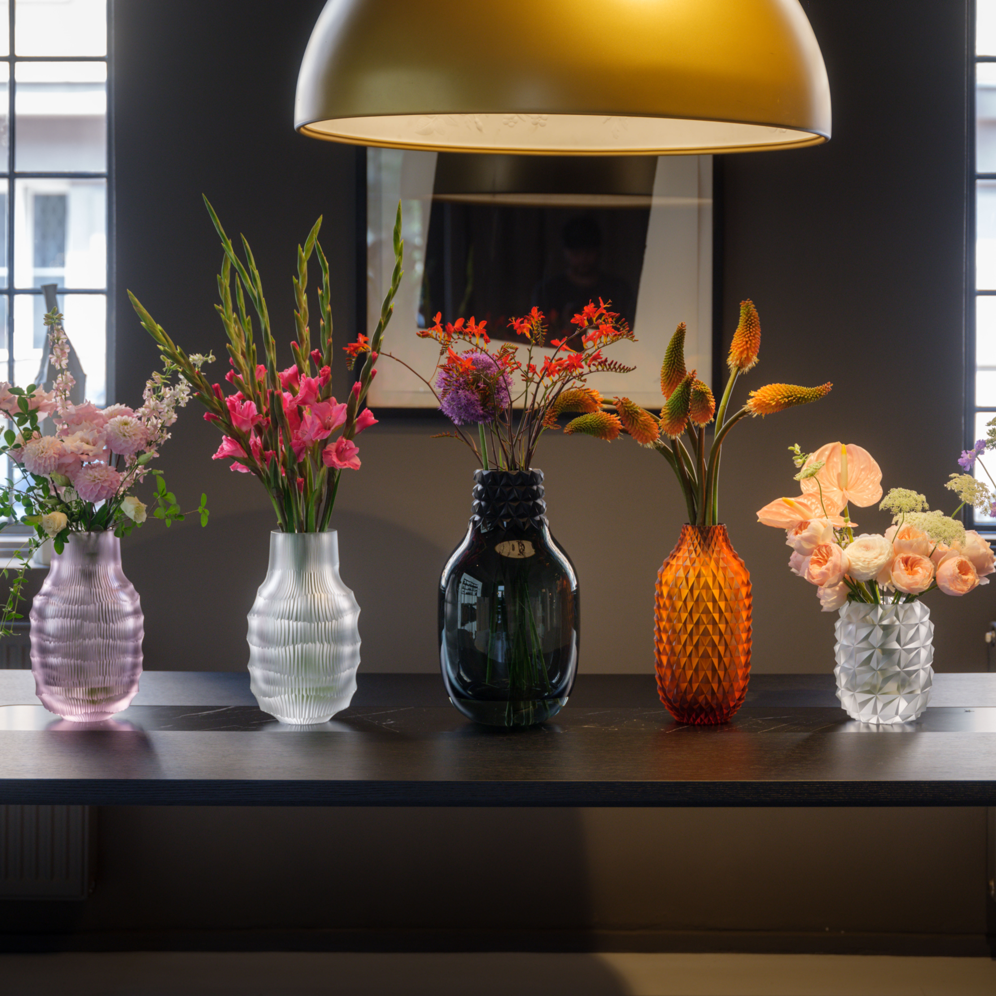 Vase EMA Heroine 43 cm smoke