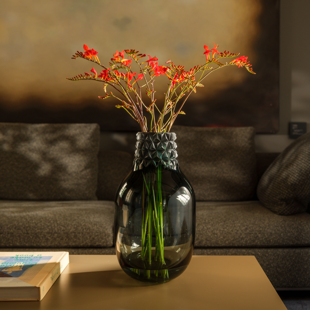 Vase EMA Heroine 43 cm smoke