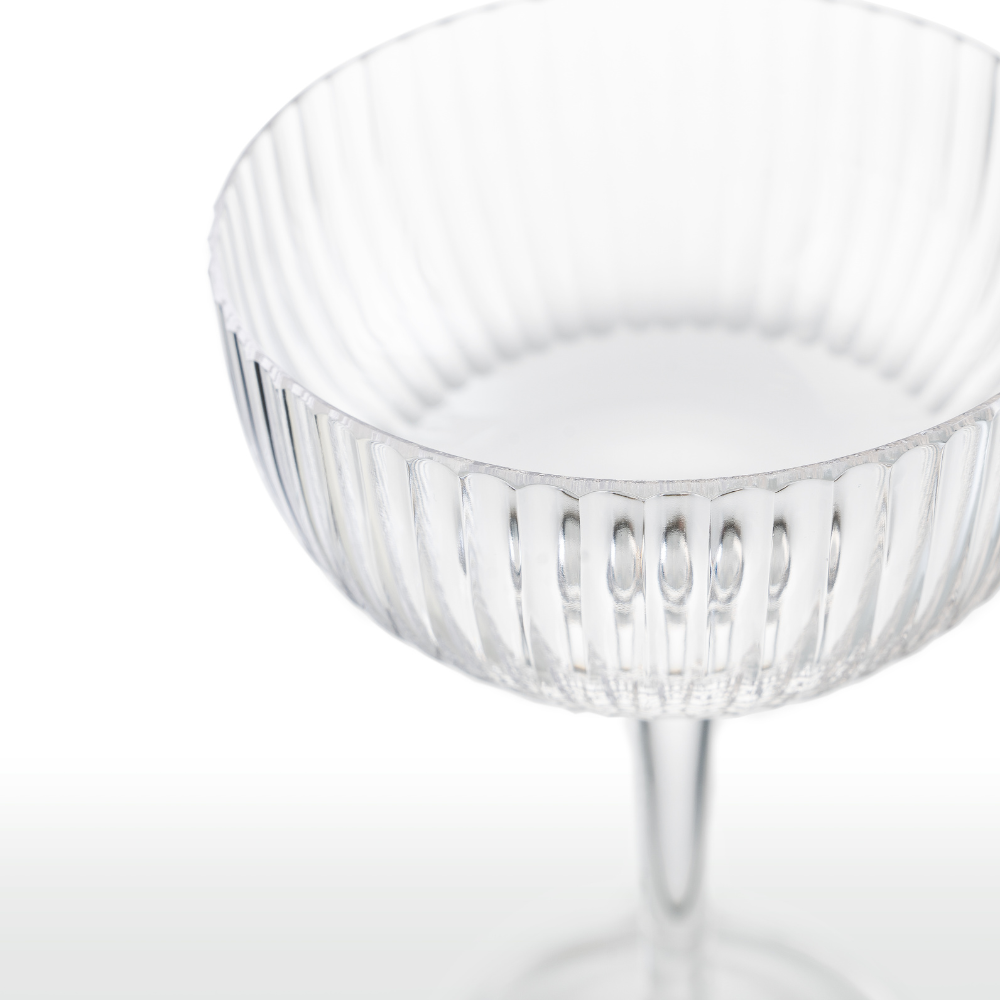 Sklenice na šampaňské Stripes II, sada 2 kusů