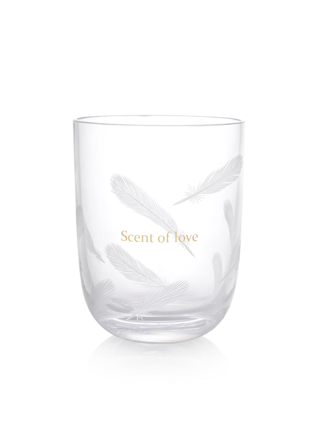 Candle SCENT OF LOVE Amor Fati Medium 550 ml clear