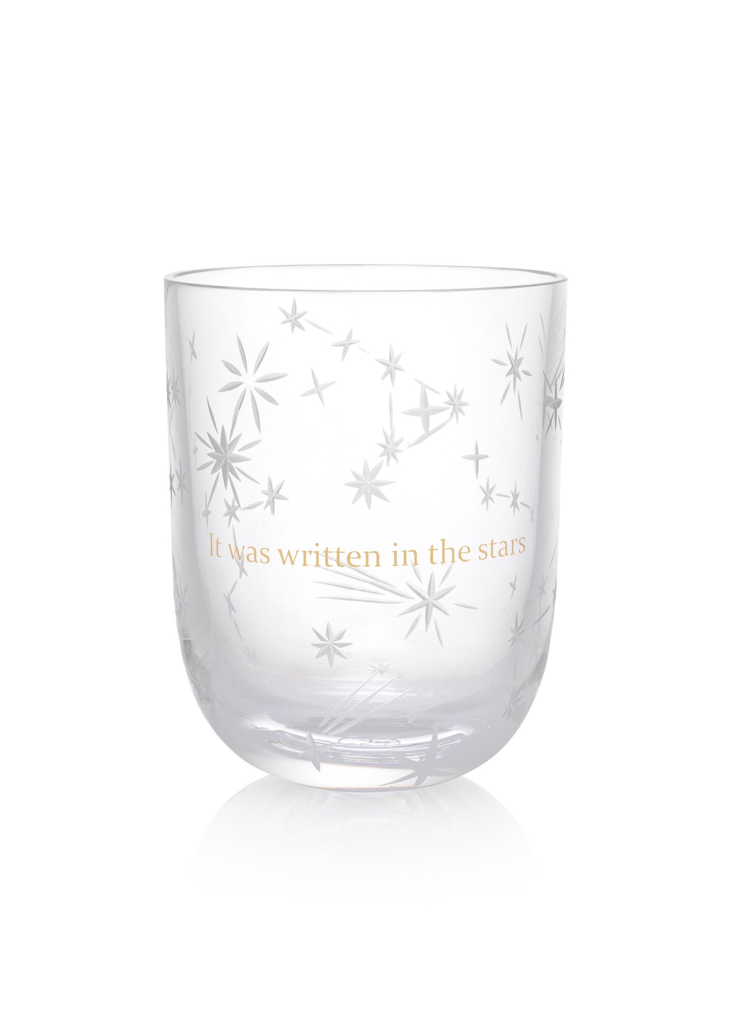 Candle IT WAS WRITTEN IN THE STARS Amor Fati Medium 550 ml crystal