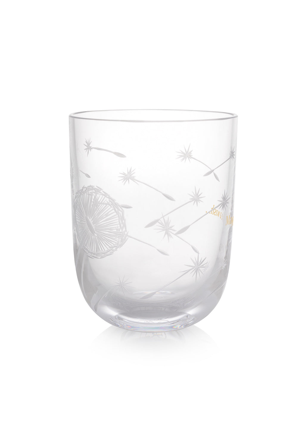 Svíčka MAKE A WISH Medium Amor Fati 550 ml clear