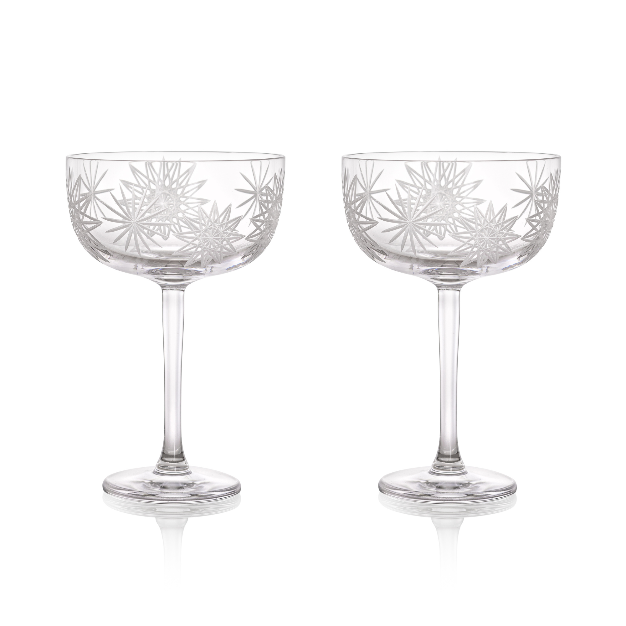 Sklenice na šampaňské Krakatit, sada 2 kusů