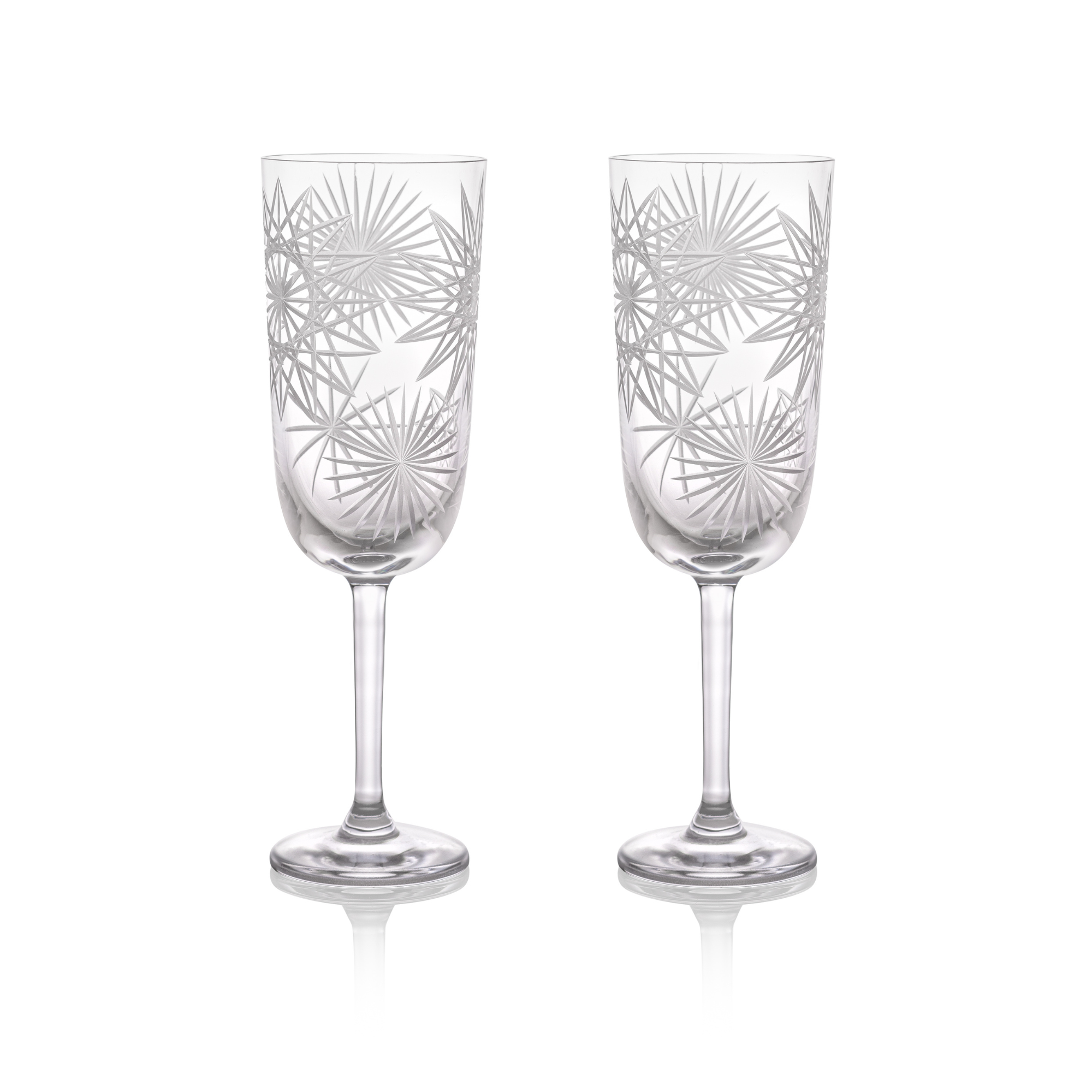 Sklenice na šampaňské Krakatit, sada 2 kusů